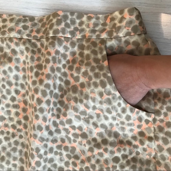 LOFT Polka Dot Skirt (Size 6) - Picture 4 of 6